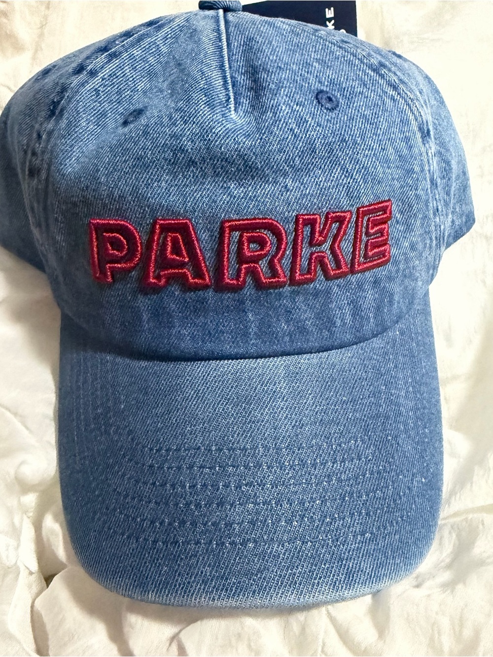 NWT/Parke Target denim logo hat